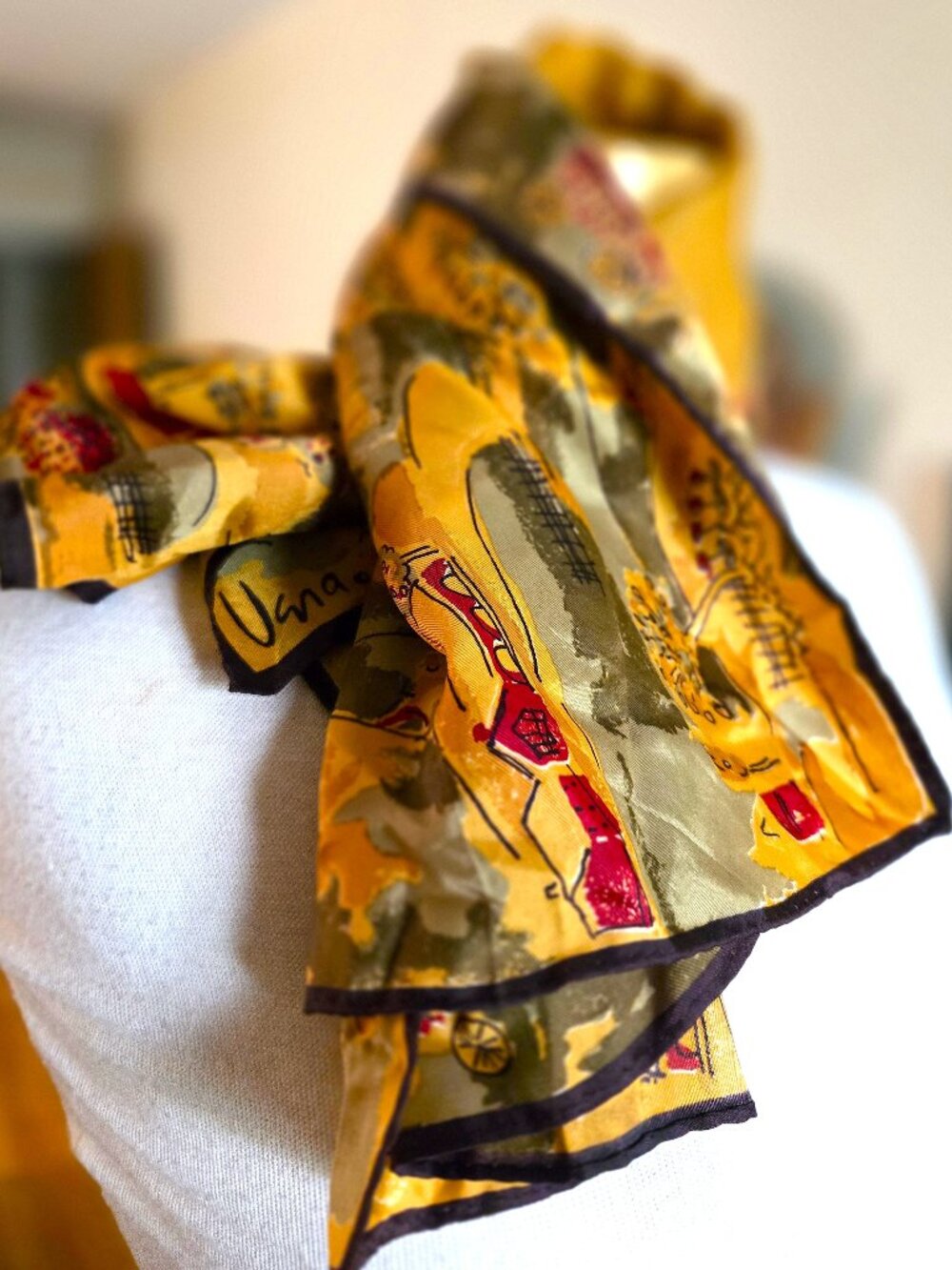 Vintage Japan Neck Scarf